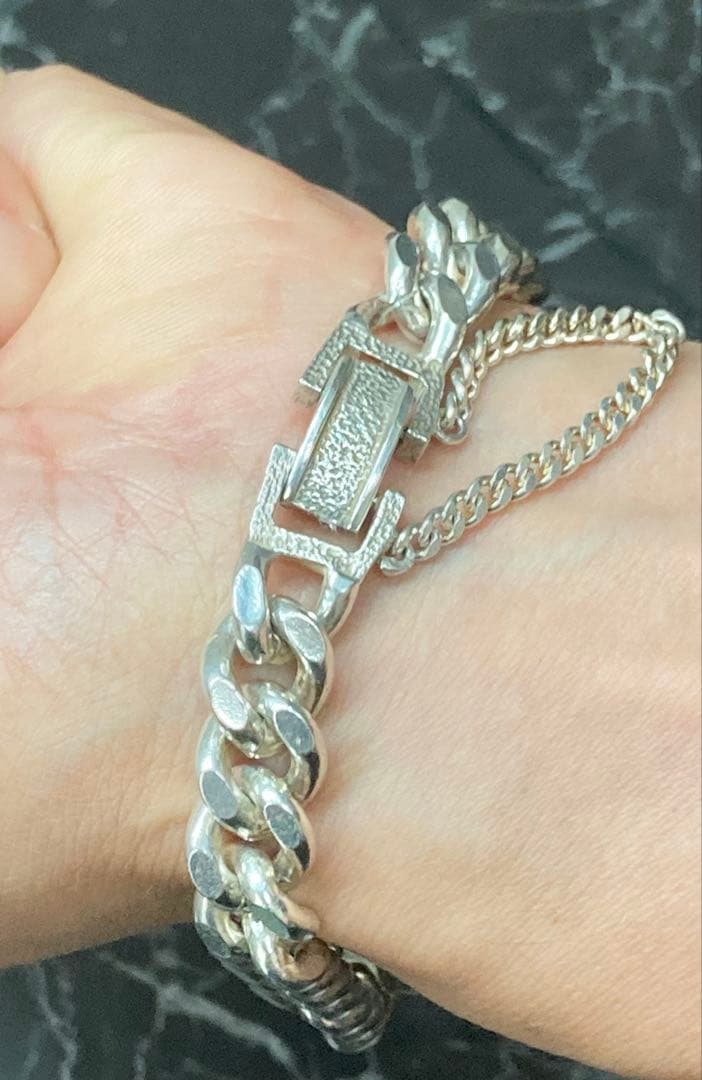 [50] Harley-Davidson / ロゴ 白頭鷲 喜平ブレスレット