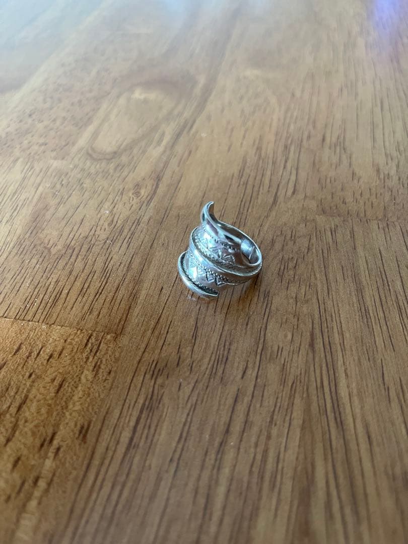 希少　Touareg トゥアレグ ソリッドシルバーリング