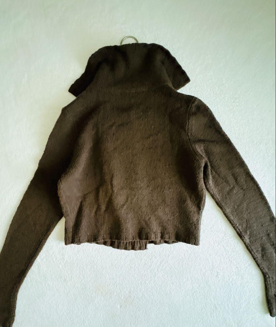 FOXEY BOUTIQUE カシミヤ100％ ニットSP表記L ダブルブレスト