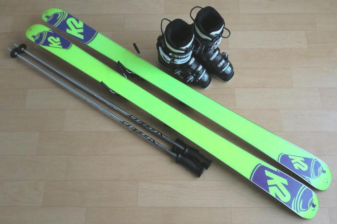 ■■1月限定■送料無料■K2■メンズスキーセット■板159靴25-25.5■■