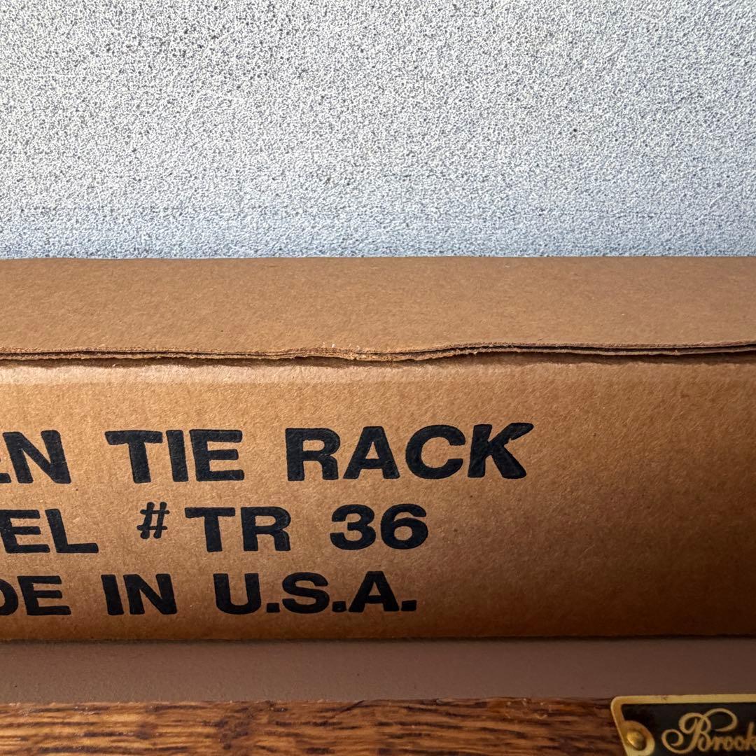 【未使用】 ブルックスブラザーズ　ネクタイハンガー タイ ラック Tie