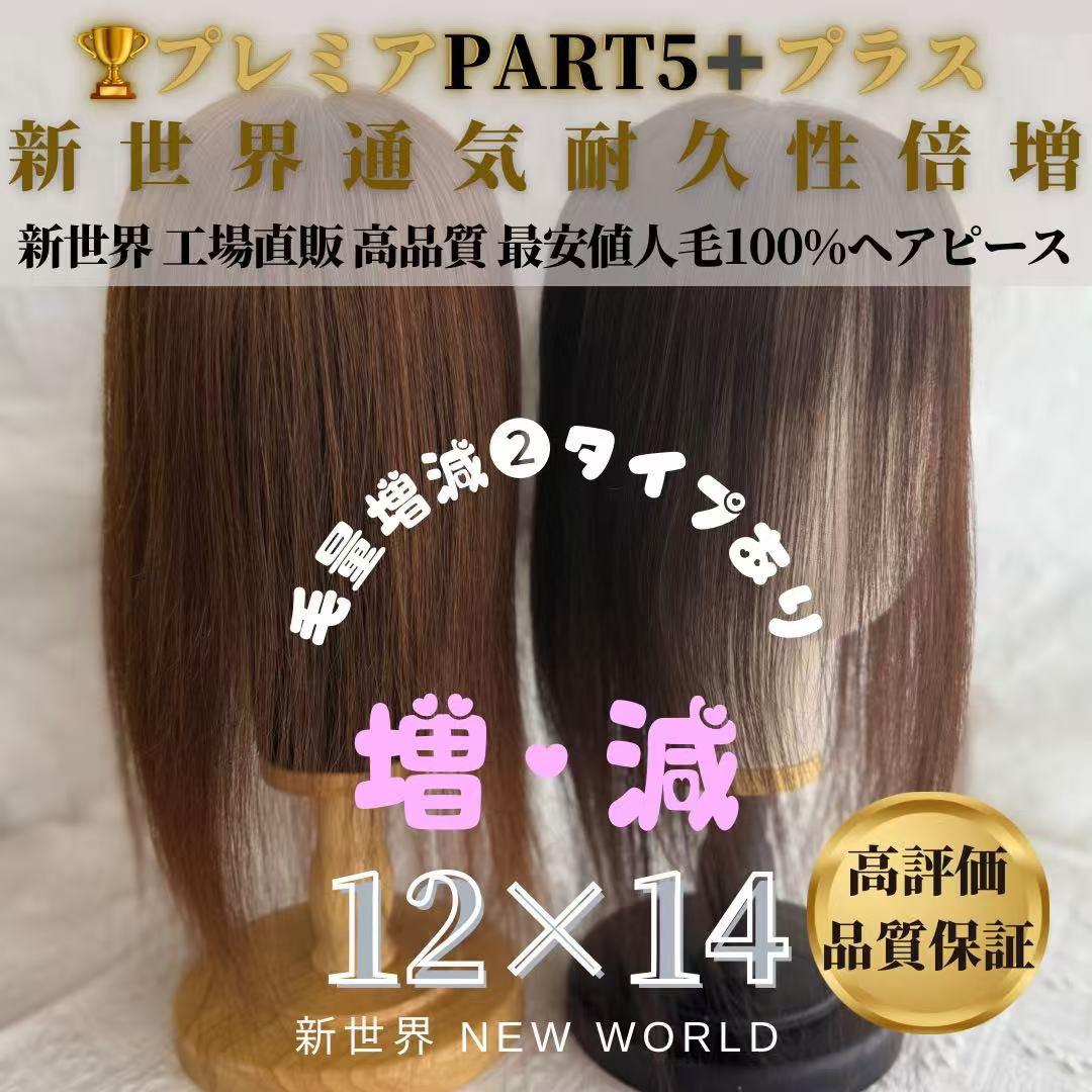 最新20252026新世界8*13Part⑤＋ヘアピース　人毛レミー総手植え