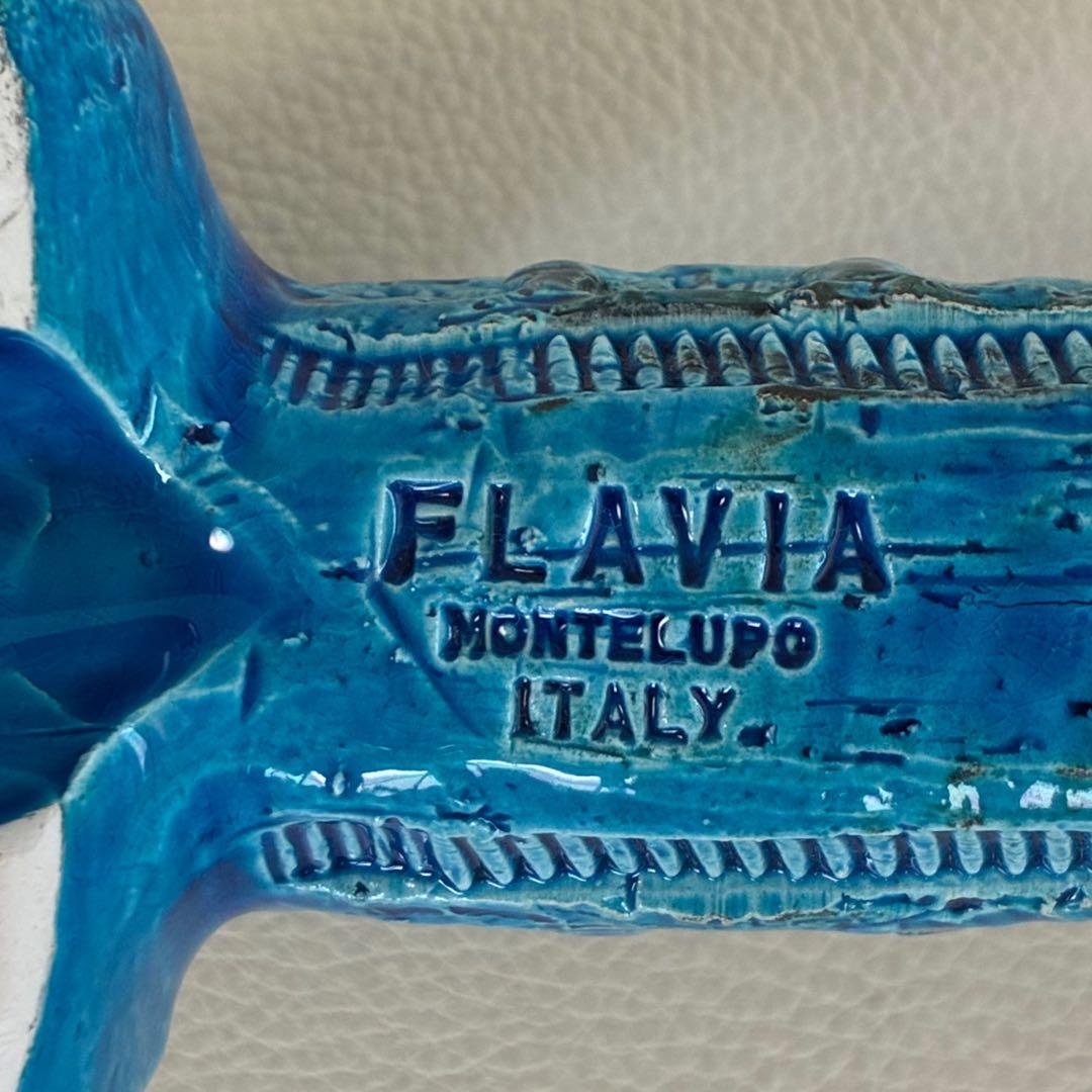 【FLAVIA/ダックスフント】リミニブルー オブジェ ITALY