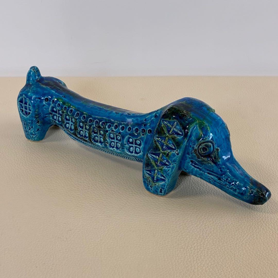 【FLAVIA/ダックスフント】リミニブルー オブジェ ITALY