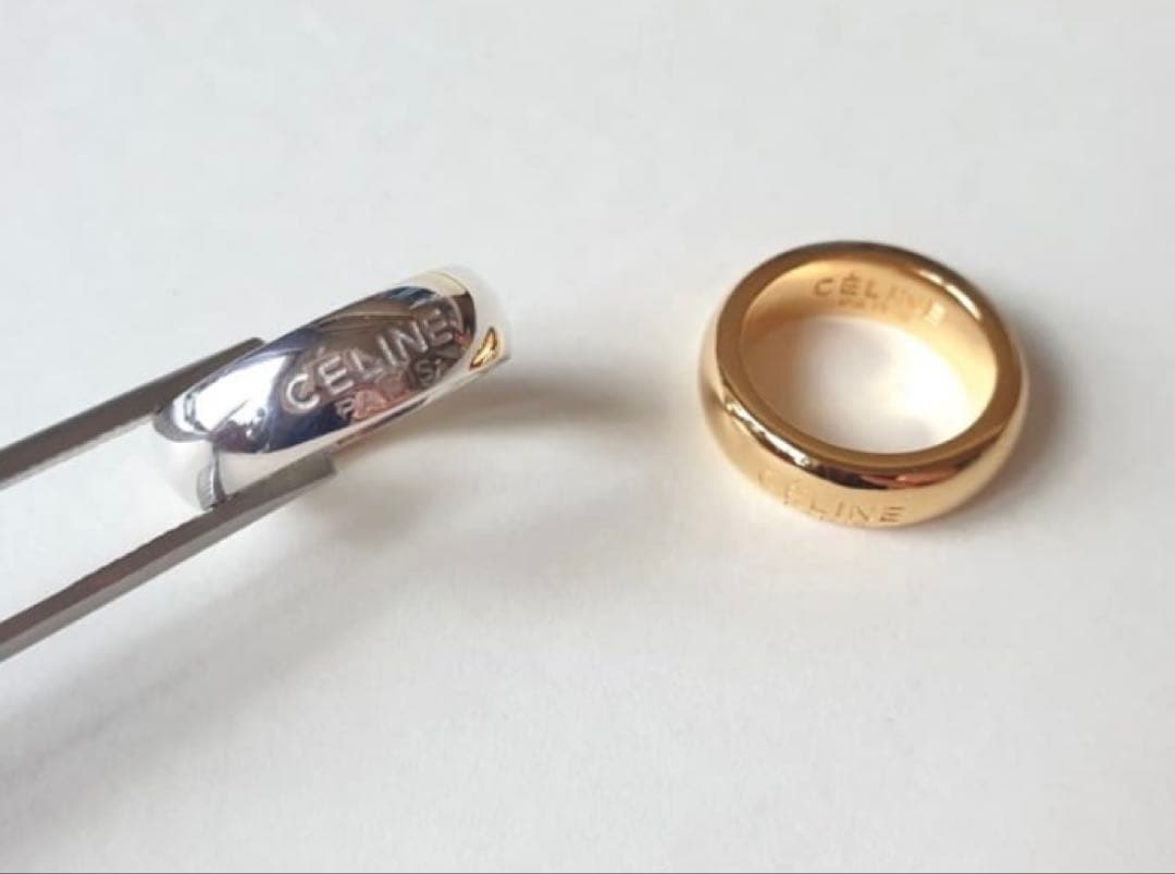 【CELINE】限定値下げ中 刻印あり リング シルバー 11号
