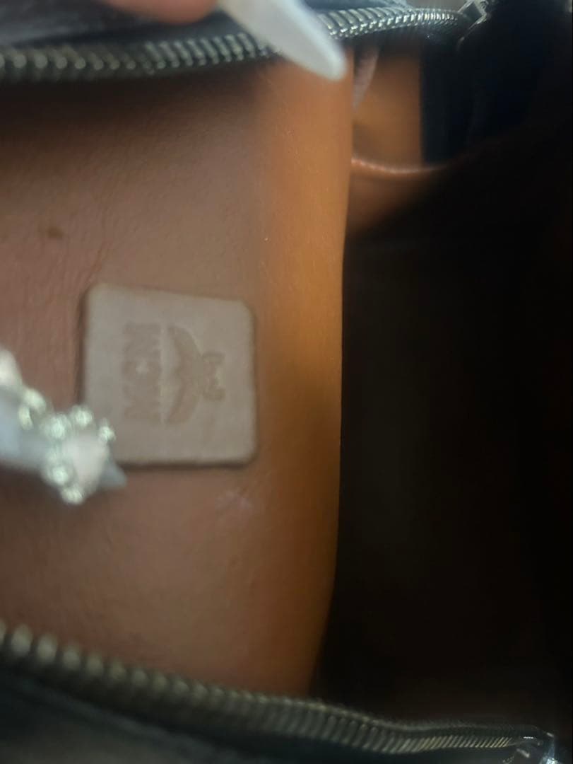 MCM リュック 黒 Mサイズ