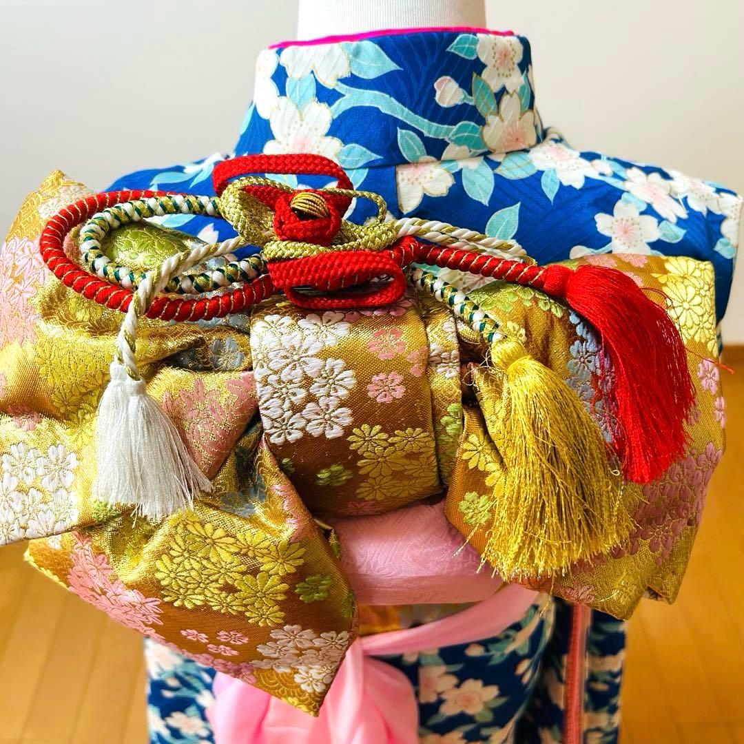 アキアカネ　　No.１七五三　7歳　　正絹着物フルセット