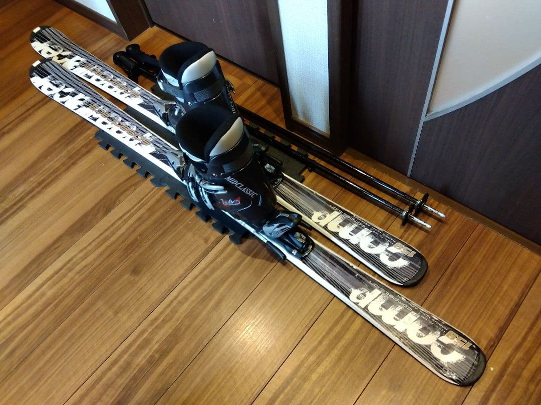 程度良好❗️CONP 男女兼用/スキーセット・メンテ・WAX済み✔