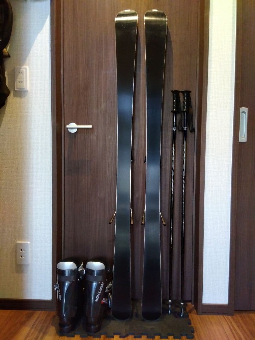 程度良好❗️CONP 男女兼用/スキーセット・メンテ・WAX済み✔