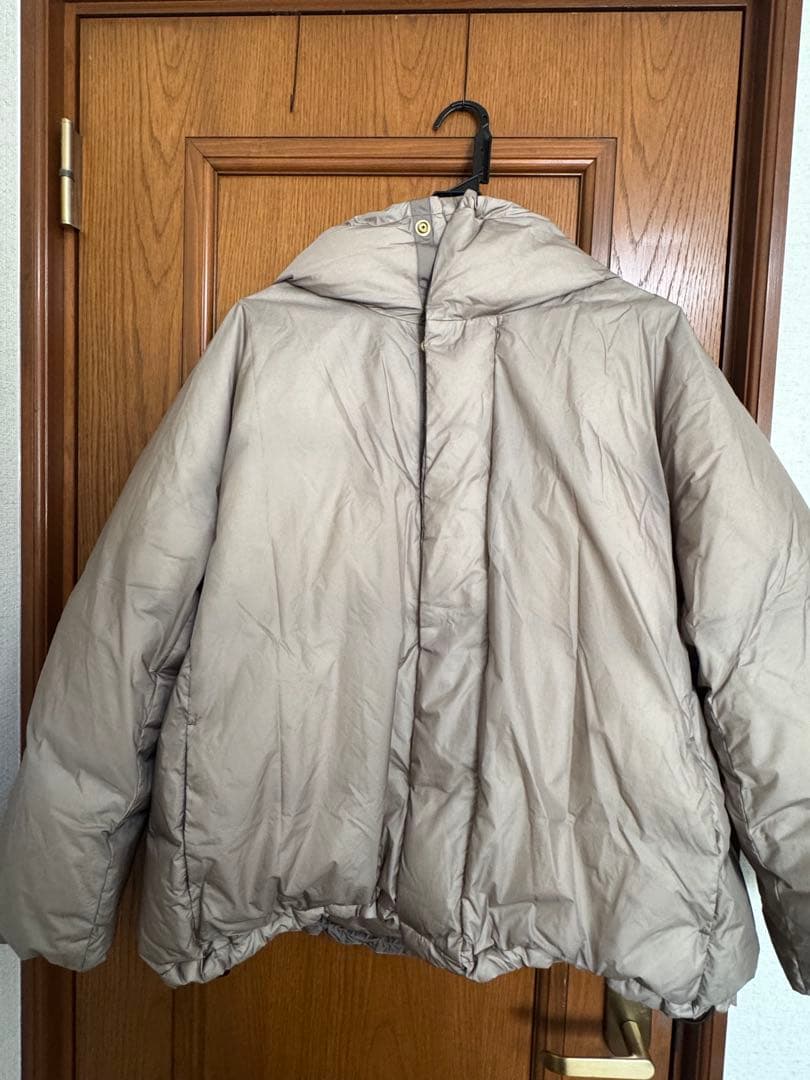 DEUXIEME CLASSE ナイロンダウンジャケット グレージュモカ