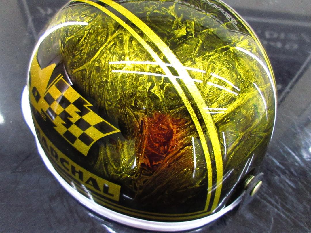 送料込！！カスタムコルク半　マーシャル　黄ラップ　ラメ最安値008