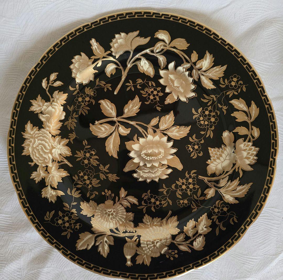 ウェッジウッドトンキンブラック28センチ皿