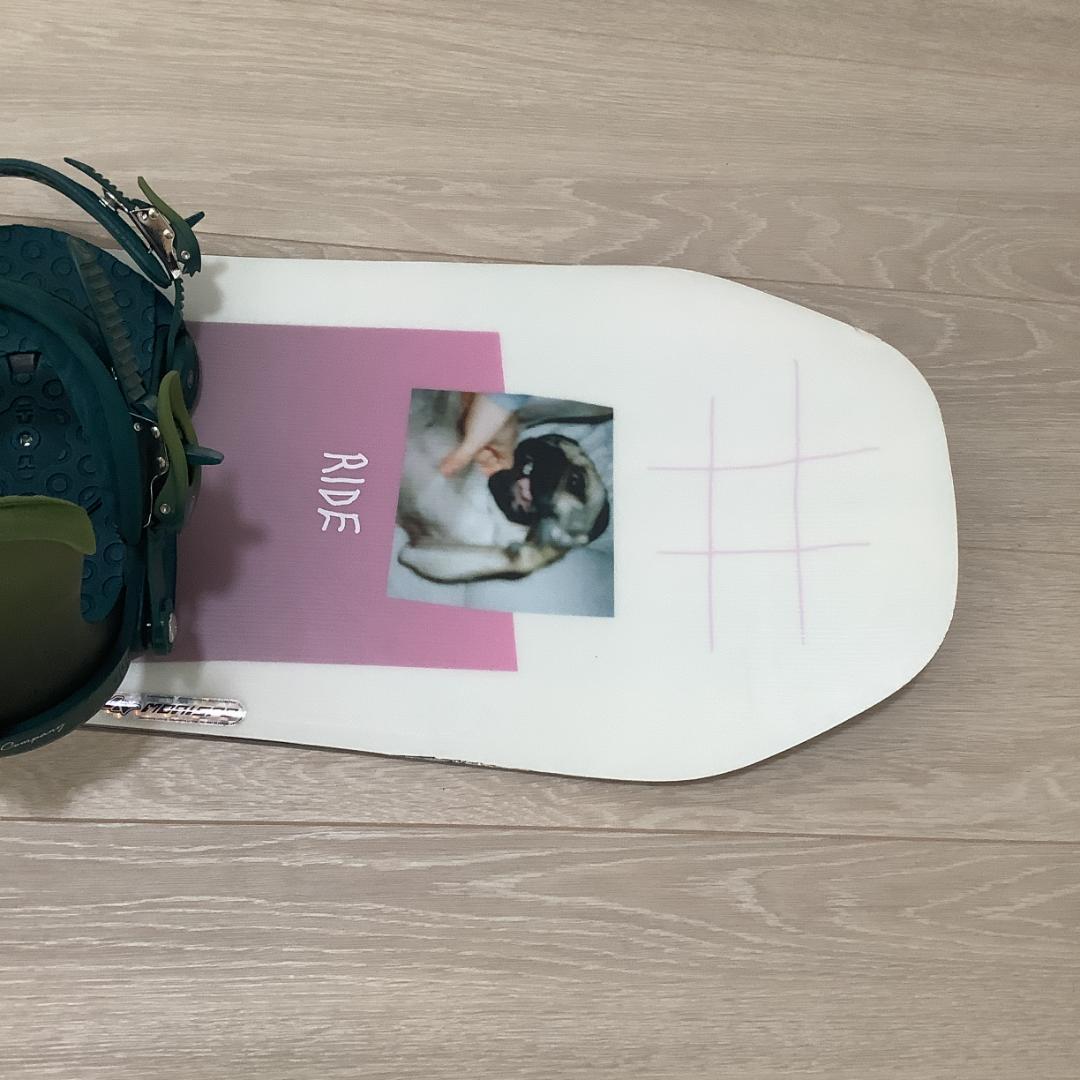 069RIDE138UNIONレディーススノーボード初心者やグラトリ向きセット