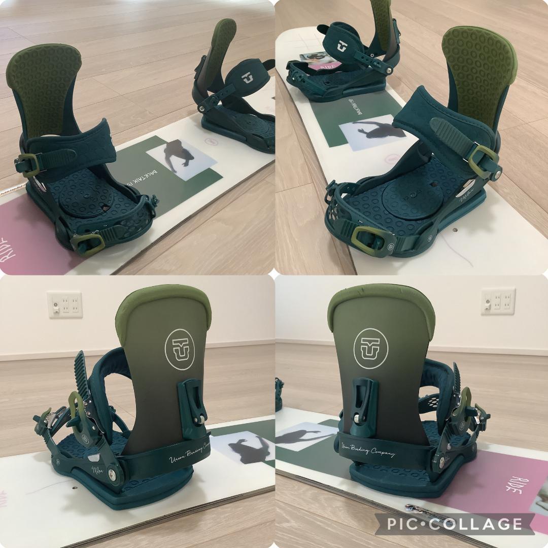 069RIDE138UNIONレディーススノーボード初心者やグラトリ向きセット