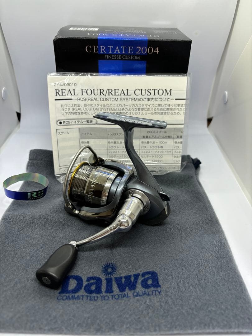 ダイワ　セルテート　フィネスカスタム　２００４ スピニングリール　使用回数少