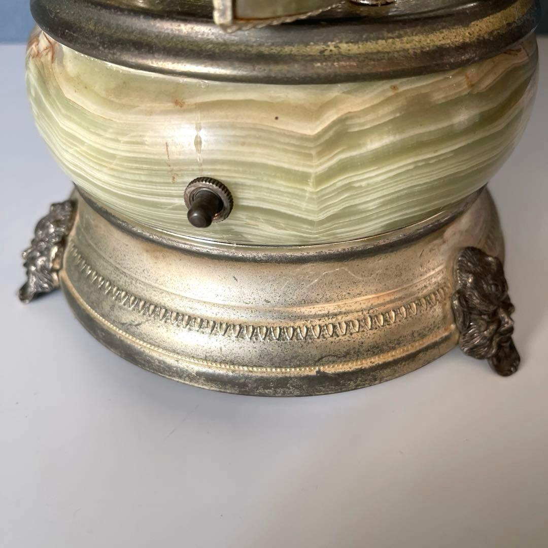 『修理　必要』リュージュ　陶器製カラクリ オルゴール　葉巻入れ　アンティーク