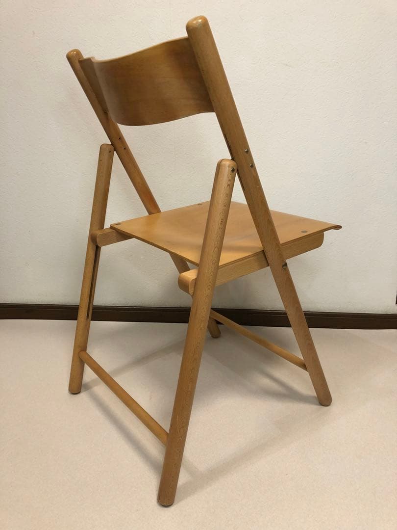 希少 廃盤 良品計画 無印良品 ブナ材 折りたたみ 椅子 フォールディングチェア