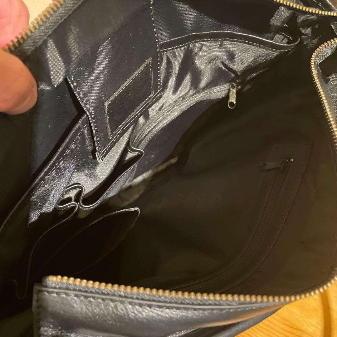 本革ゴート✖︎カーフレザー イントレチャートトート