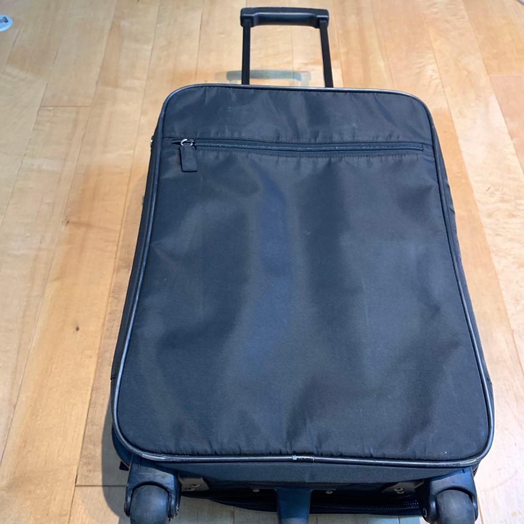 junko 　　PRADA 黒 ナイロン キャリーケース