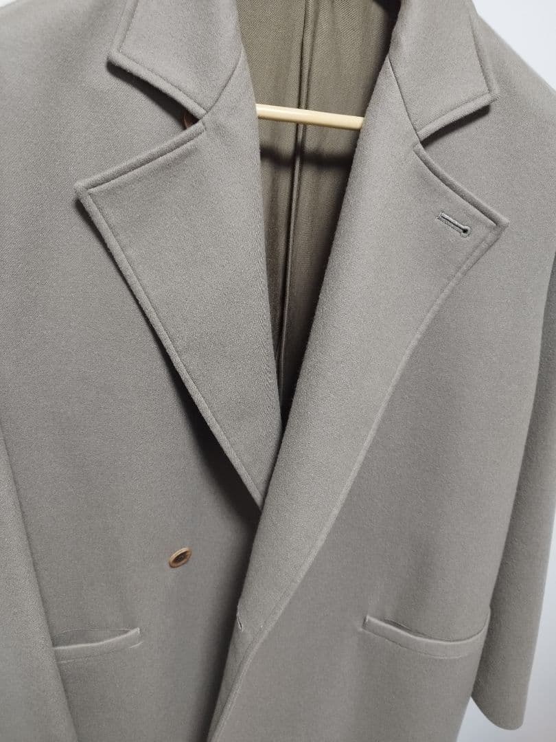 ジャケット・アウター AURALEE LIGHT MELTON OVER COAT 4