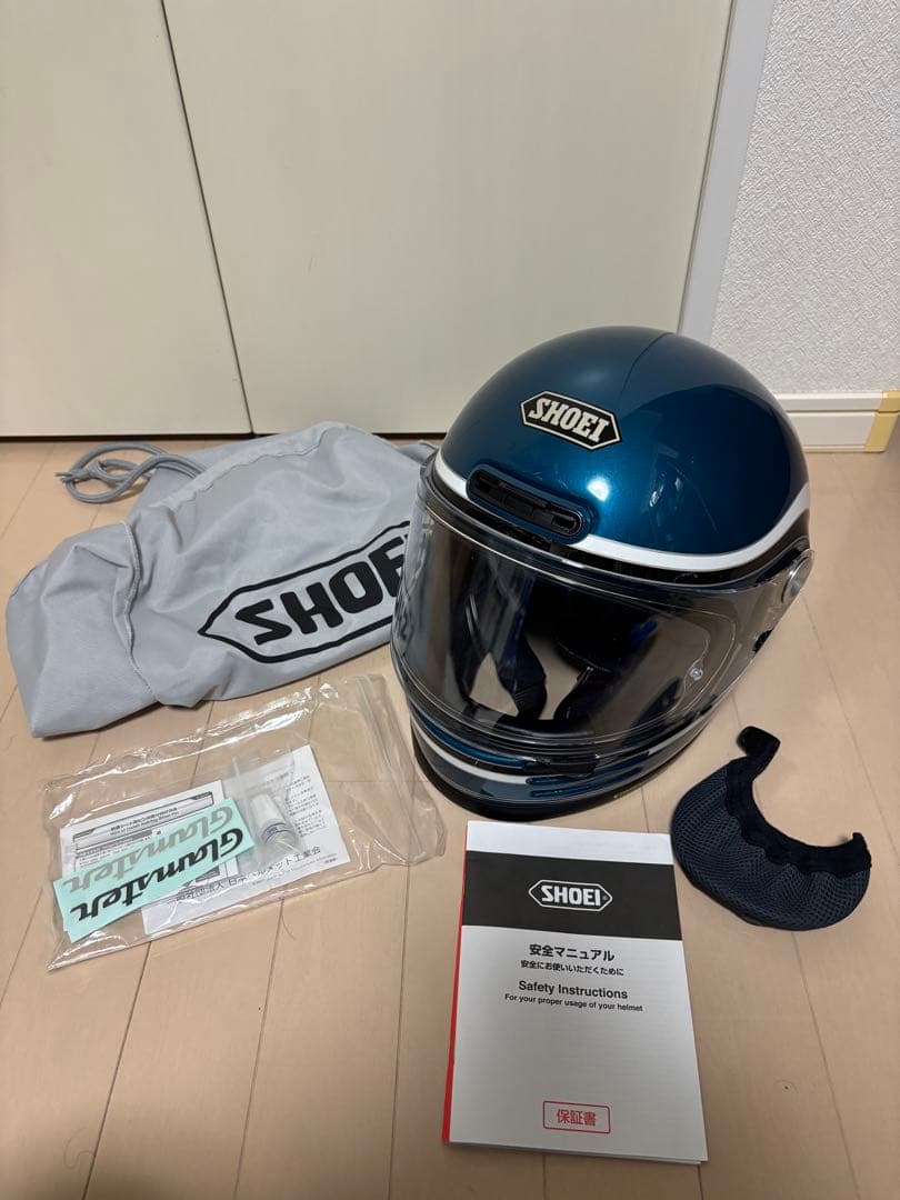 SHOEI Glamster グラムスター フルフェイスヘルメット ブルー系