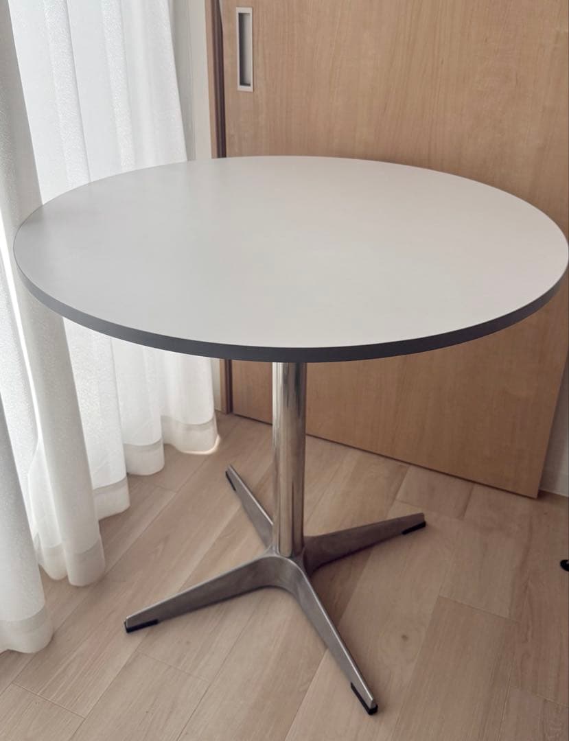 韓国 丸テーブル 円形 ダイニングテーブル 80cm