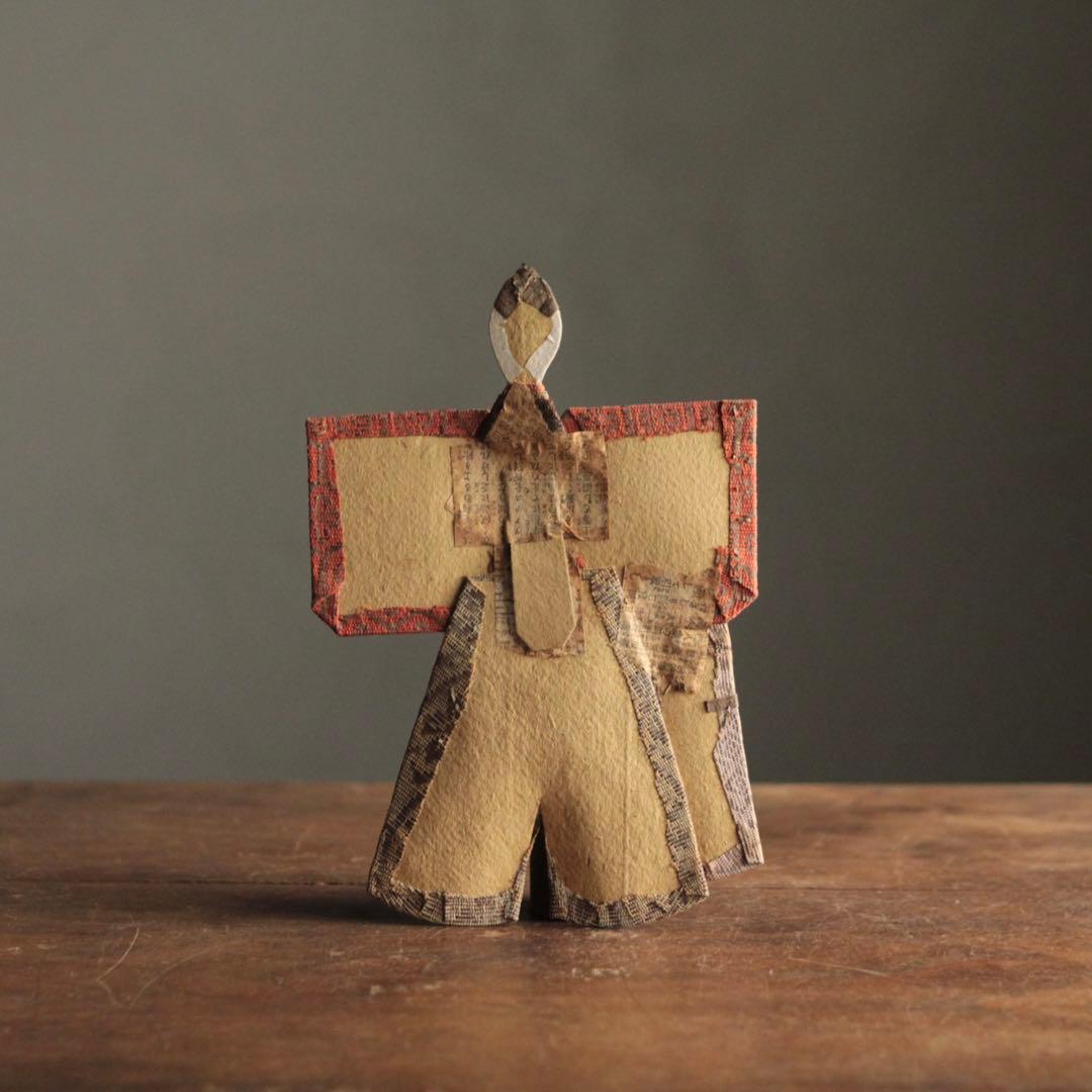 大正〜昭和頃 紙雛 1 立雛 雛人形 古道具 アンティーク