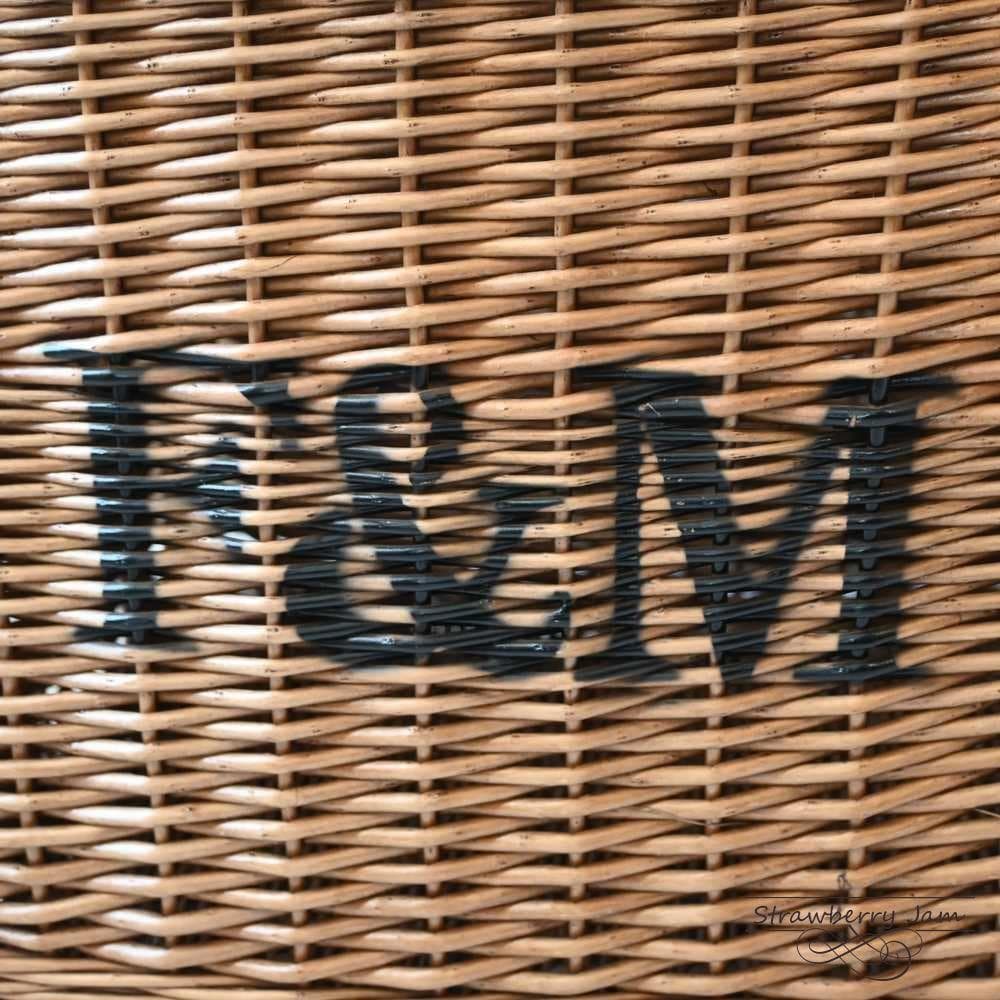 L3710-99-1 英国アンティーク フォートナム＆メイソン かご バスケット