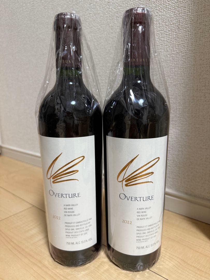 Overture 2022 赤ワイン 750ml 2本セット