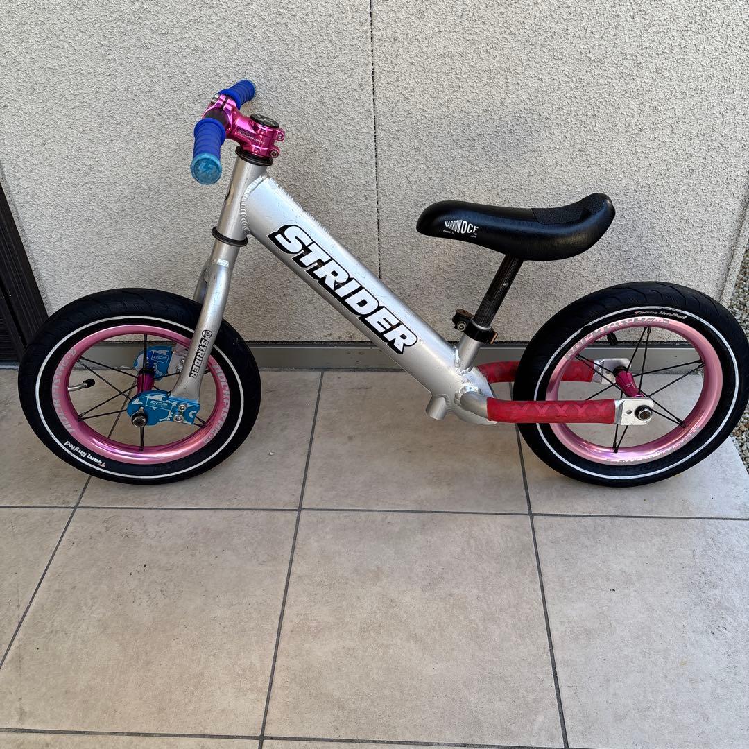 STRIDER バランスバイク 12インチ シルバー