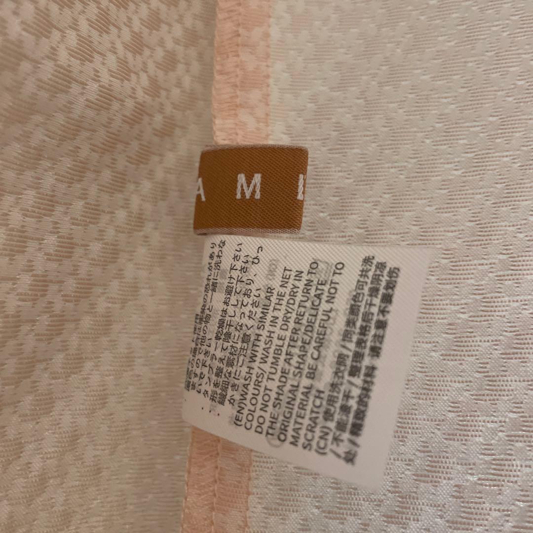 【新品タグ付き】アミカキッズ　クチュールワンピース 7M-7Y ピンク