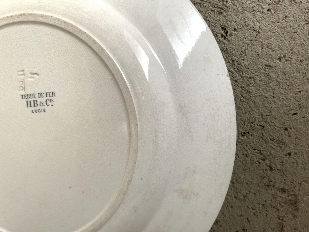 レア◯H.B &CIE LUCIE ショワジー・ル・ロワ　大皿　N-855