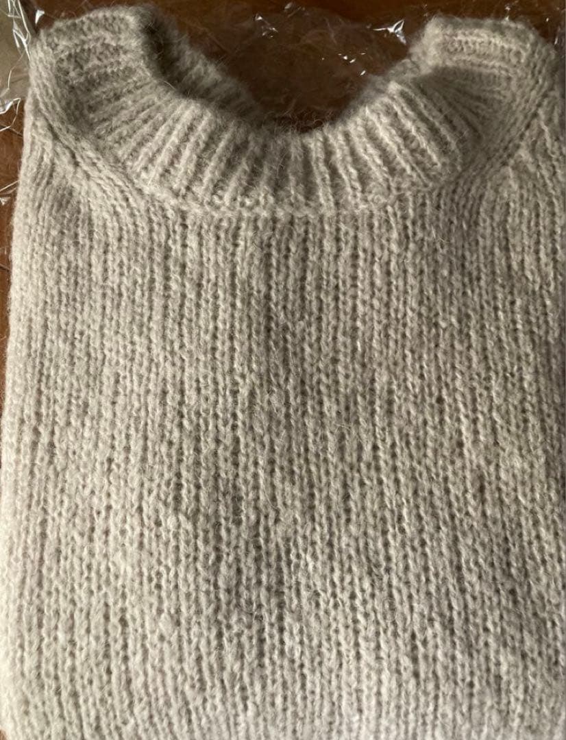 【2/8削除】Plage Alpaca mix slit ニット