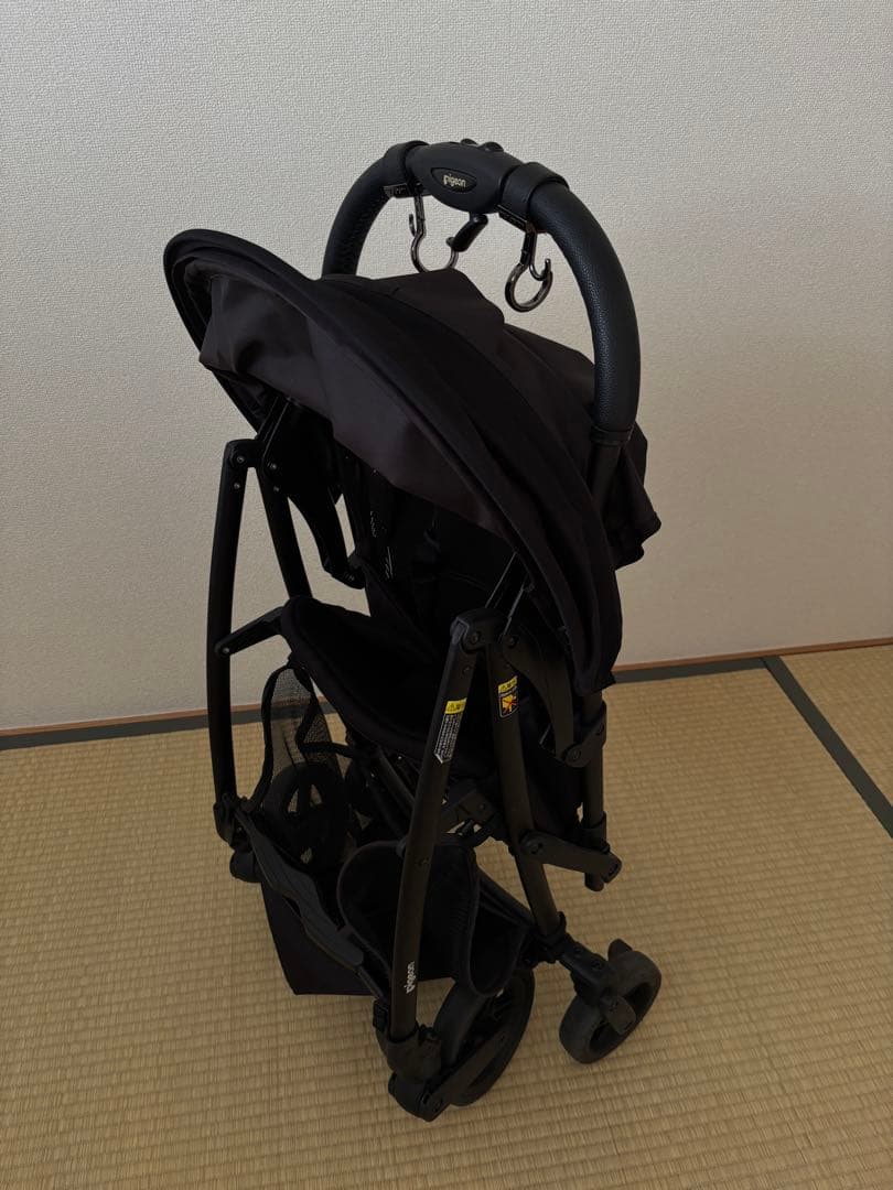 pigeon Bingle BB3 ブラック サンシェード付 B型ベビーカー