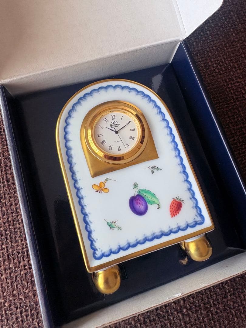 Richard Ginori イタリアンフルーツ　置時計