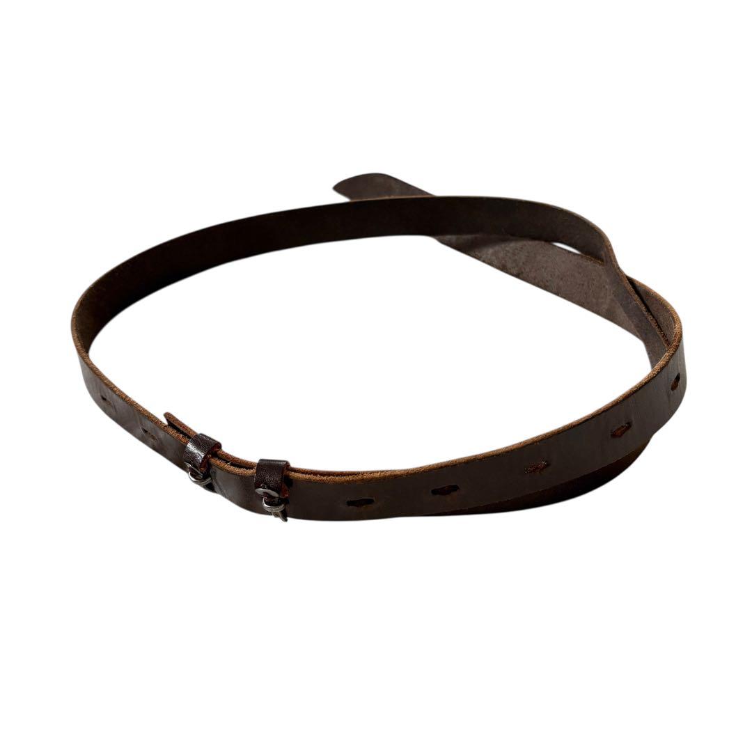 小物 m.a+ Early Production Hook Leather Belt