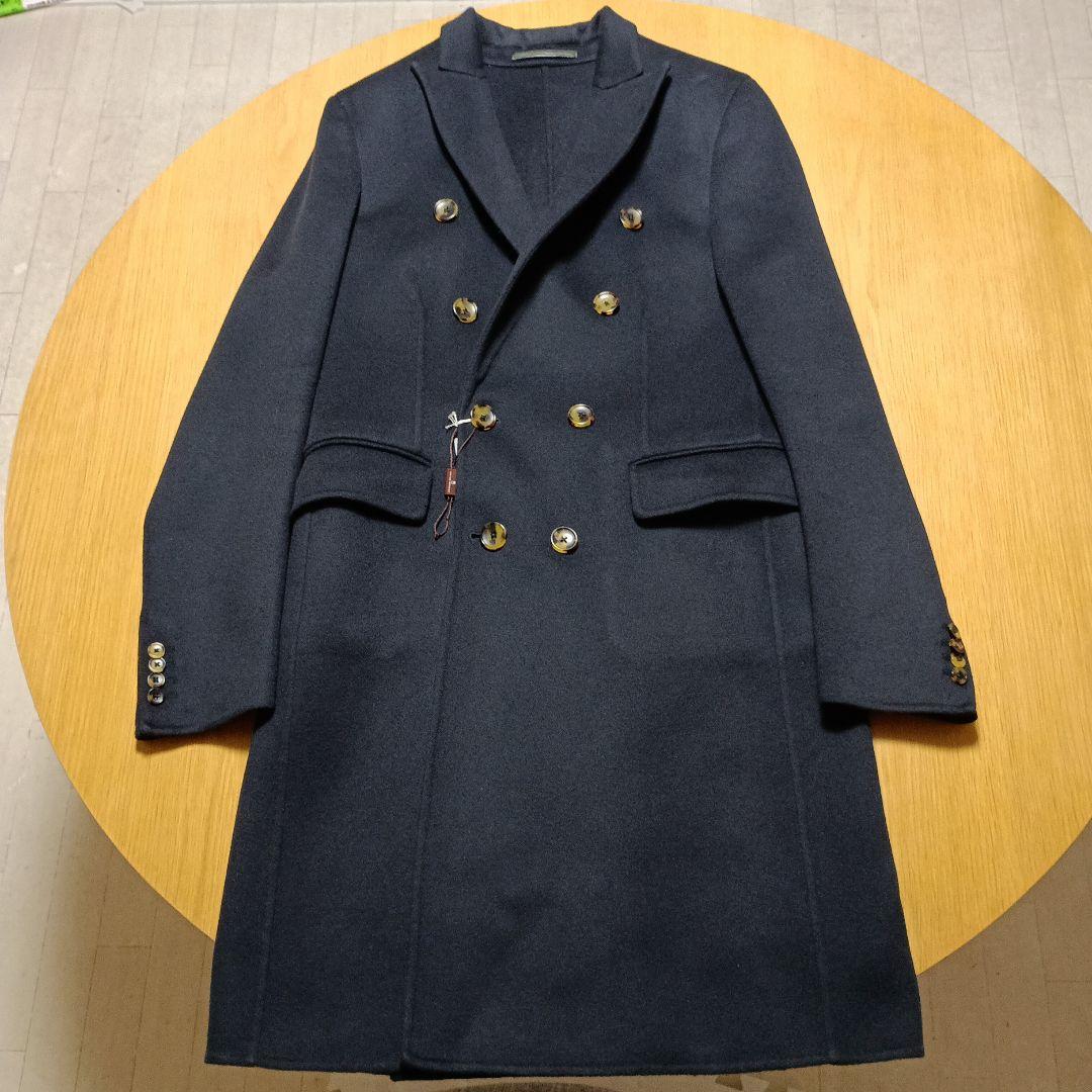 ルカヴェンチュリーニ　 ユナイテッドアローズ　ダブルブレストチェスターコート48
