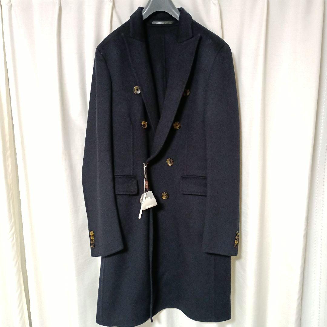 ルカヴェンチュリーニ　 ユナイテッドアローズ　ダブルブレストチェスターコート48