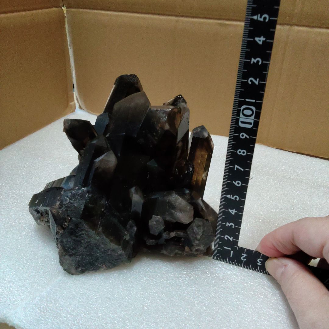 ブラジル産地　モリオンクラスター　天然石