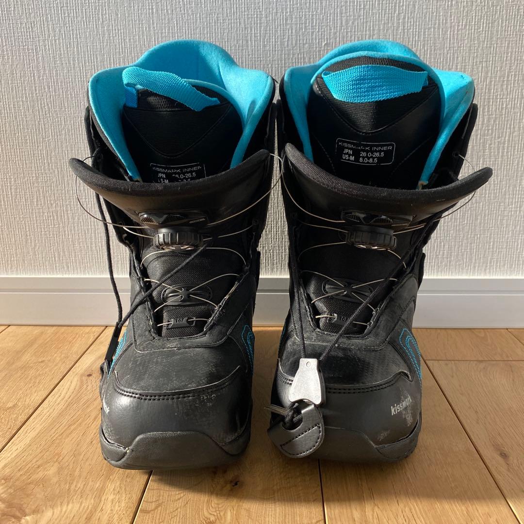 KissMark キスマーク 26.5cm スノーボード ブーツ ダイヤル式