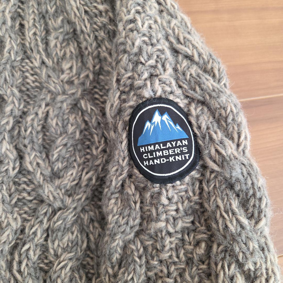 HIMALAYAN CLIMBER'S HAND-KNIT カーディガン
