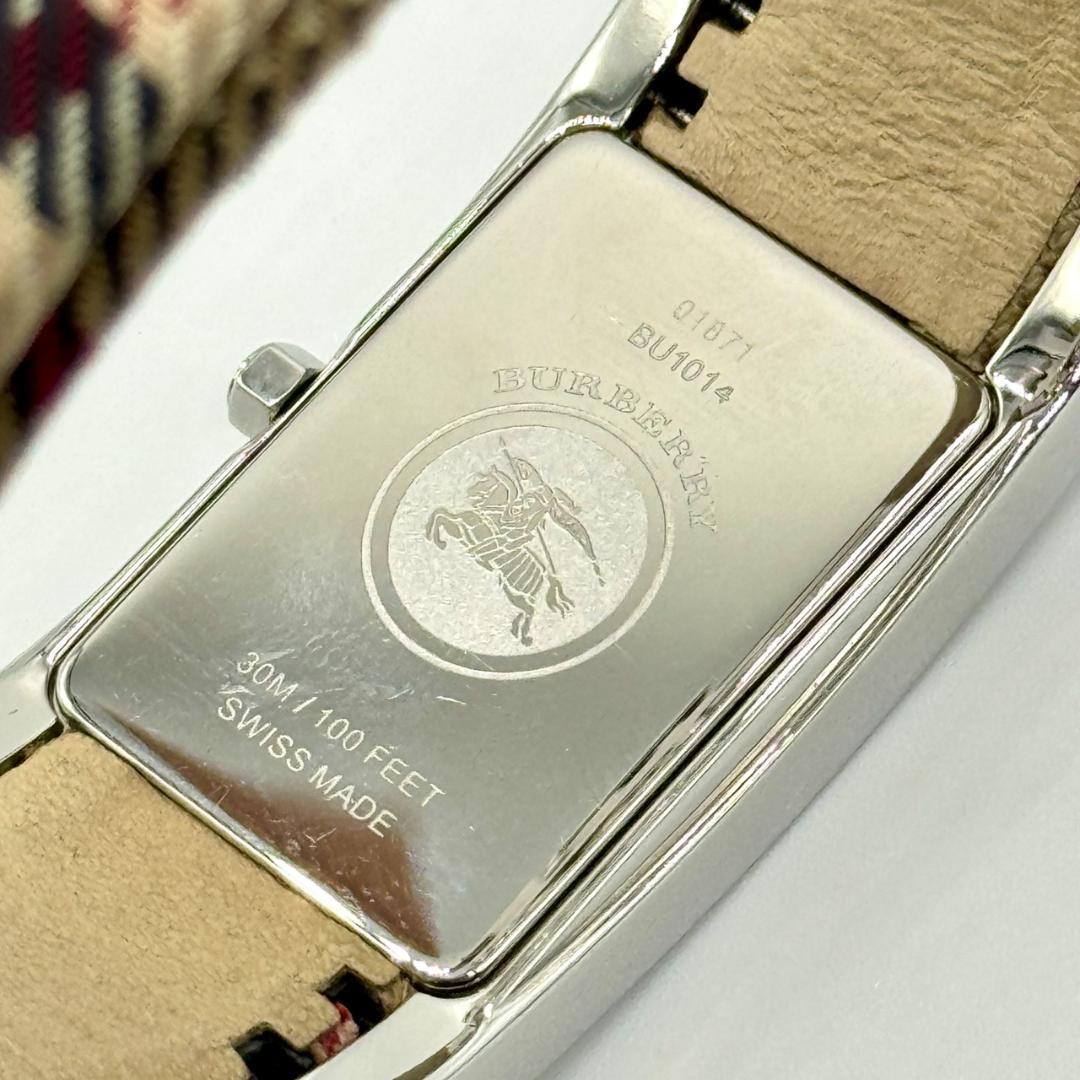 稼働品 Burberry バーバリー 腕時計 デイト ノバチェック クォーツ