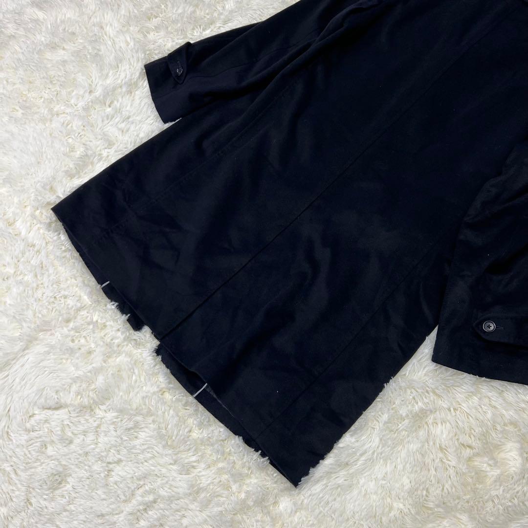 【極美品✨️】ダーバン DURBAN カシミヤ100ステンカラーコート ネイビー