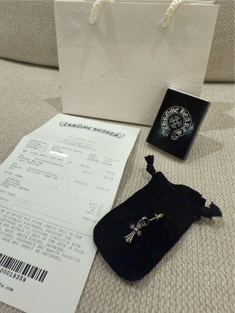 CHROME HEARTS(クロムハーツ)BABY FAT SLVピアス