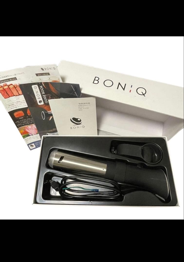 【値下げ中！即日配送】BONIQ ボニーク　低音調理器　BNQ-01 美品湯せん