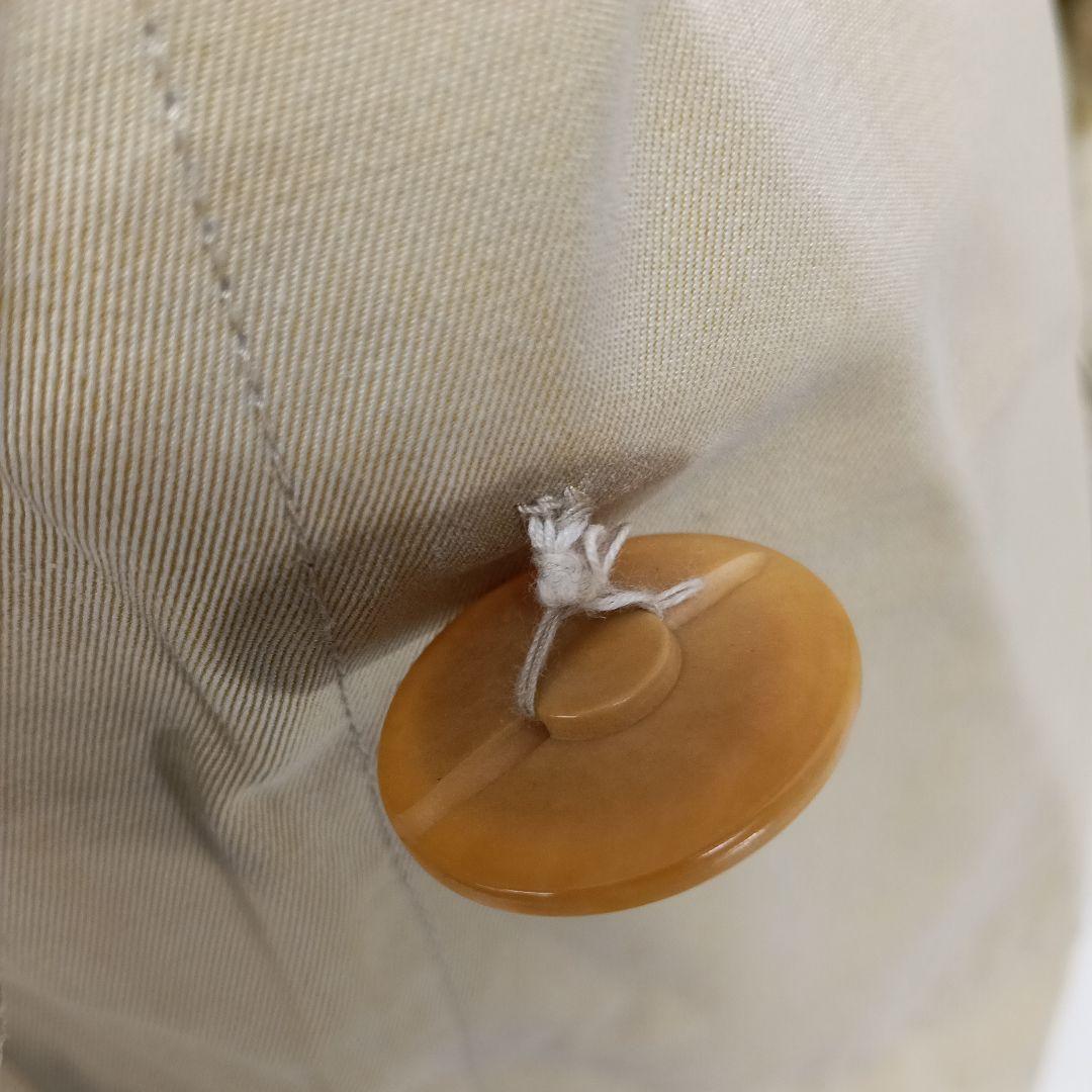 HERMES ベージュ トレンチコート　上228