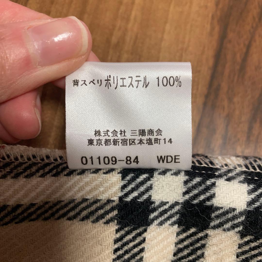 【美品】バーバリー ロンドン ステンカラーコート ノバチェック 黒 グレー日本製