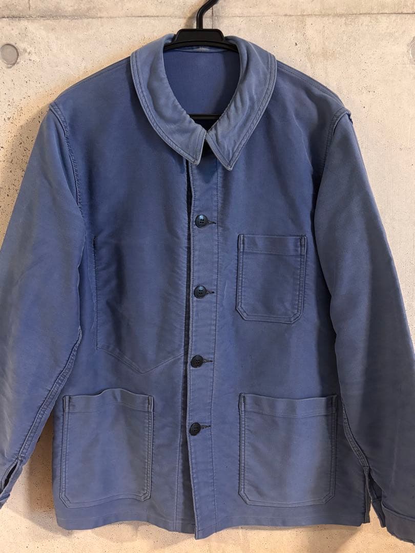 ジャケット・アウター 40-50s BEAU-FORT blue moleskin