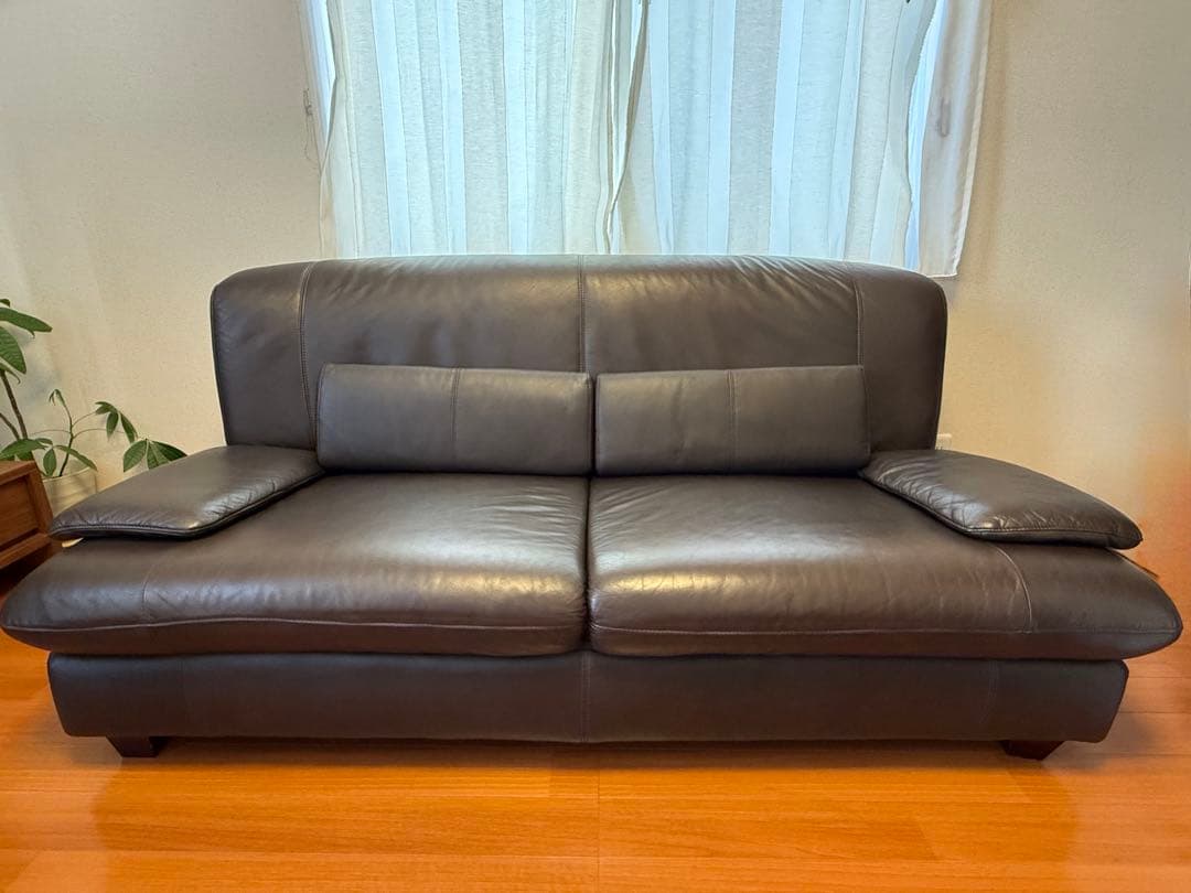 け*い様 unico REX レザーソファ　２人掛け 【（再）価格最終変更】