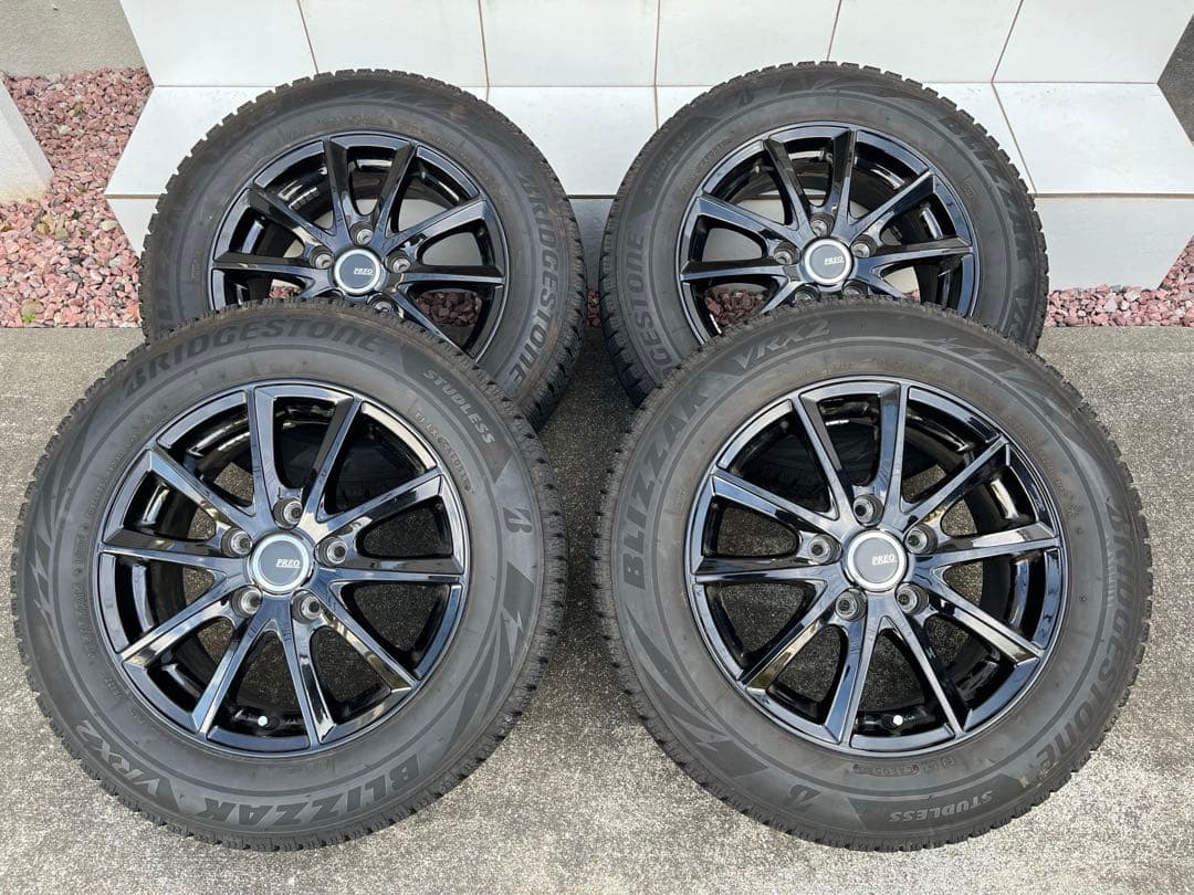 リ*ダ様 ブリヂストン ブリザック VRX2 185/65R15 アルミセット